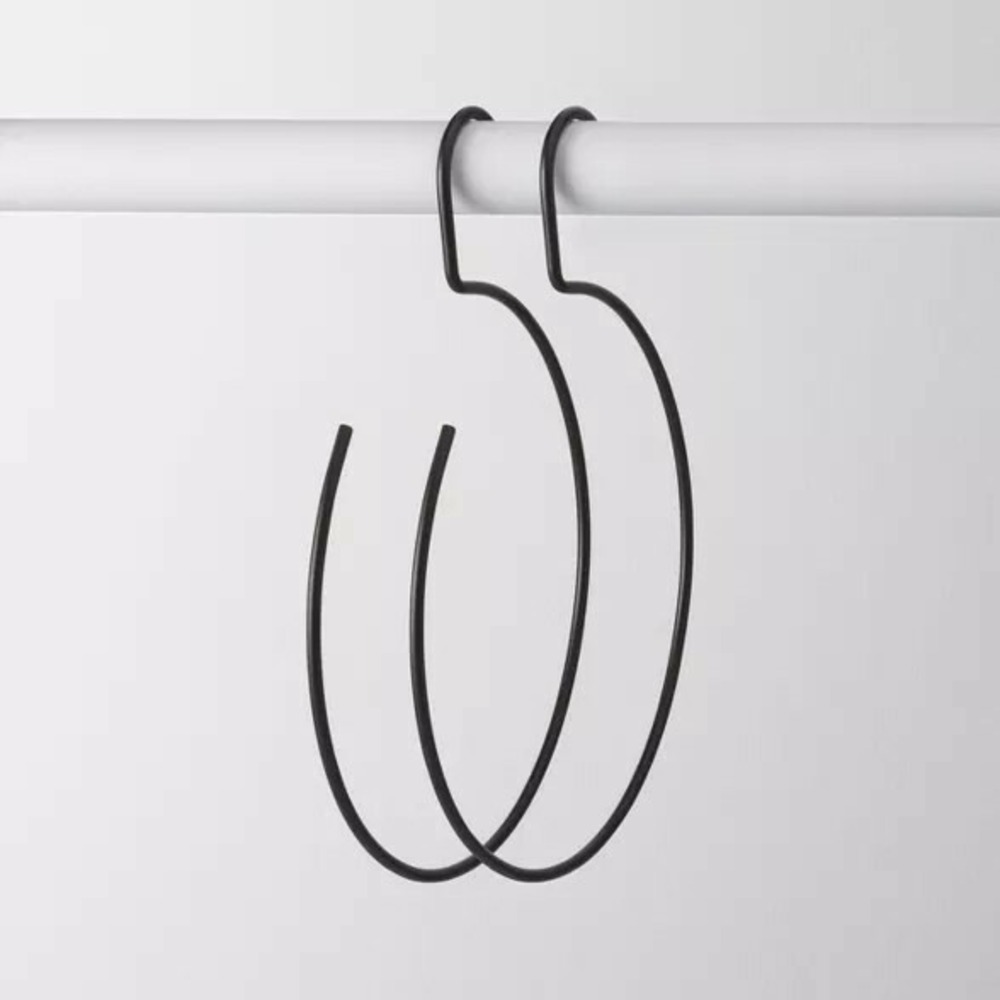 Set of 4‎ Metal Accessory Closet Organization Hook Small Profile Space Saver